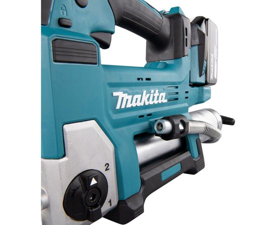 Аккумуляторный шприц для смазки Makita без аккумулятора и з/у DGP180Z – изображение 11