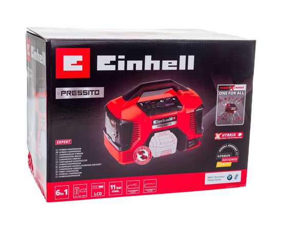 Автомобильный аккумуляторный компрессор Einhell PXC PRESSITO 4020460 – изображение 2