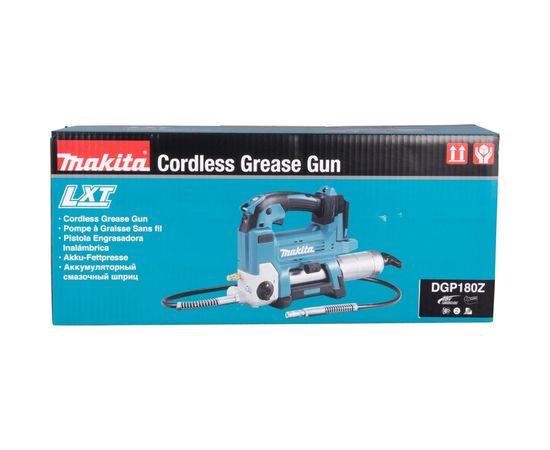 Аккумуляторный шприц для смазки Makita без аккумулятора и з/у DGP180Z – изображение 4