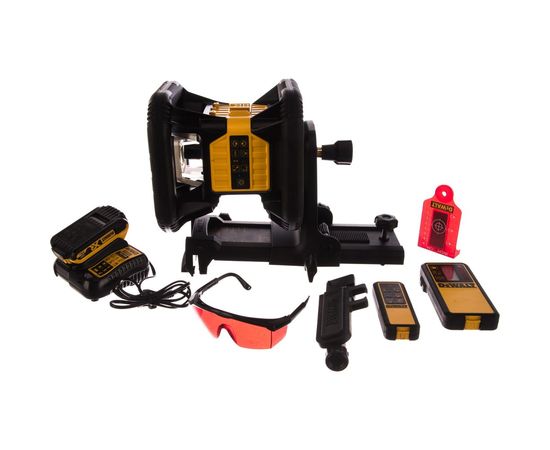 Ротационный лазерный уровень с красным лучом DEWALT DCE079D1R – изображение 6