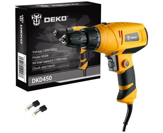Сетевая дрель-шуруповерт DEKO DKD450 063-4280 – изображение 5