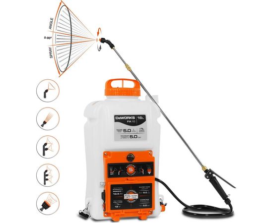 Аккумуляторный опрыскиватель DeWorks FA 12 – изображение 10