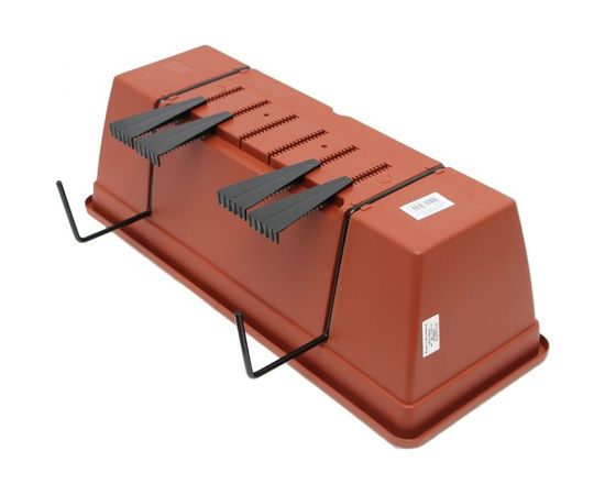 Пластиковый ящик для перил ПРОТЭКТ терракот ЯП-50 Т – изображение 3