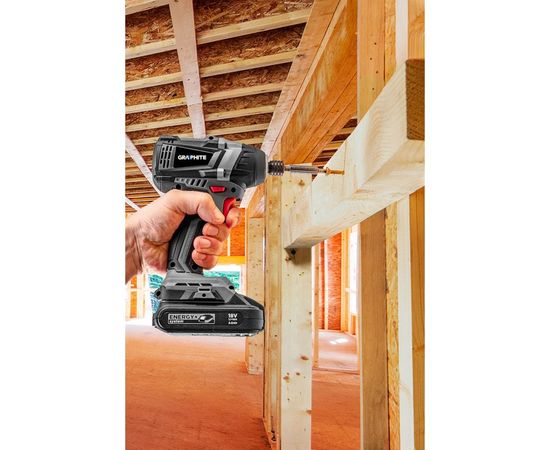Бесщеточный ударный аккумуляторный винтоверт GRAPHITE Energy+ 58G024 – изображение 5