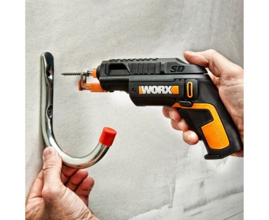 Отвертка аккумуляторная WORX WX255 SD Slide Driver, 4В, ЗУ, набор бит (6 шт) – изображение 4
