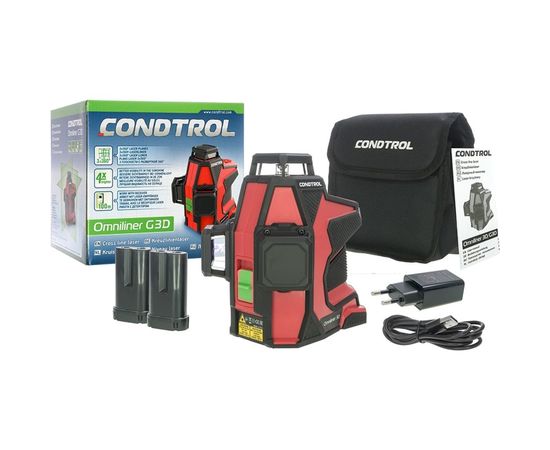 Лазерный нивелир CONDTROL Omniliner 3D G 1-2-153 – изображение 2