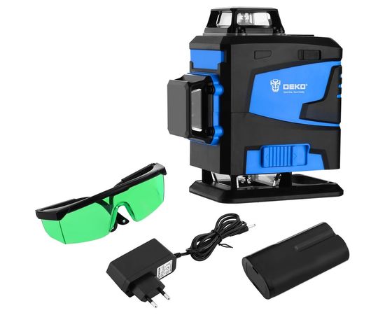 Лазерный самовыравнивающийся уровень DEKO DKLL16GB SET 5 065-0106 – изображение 6