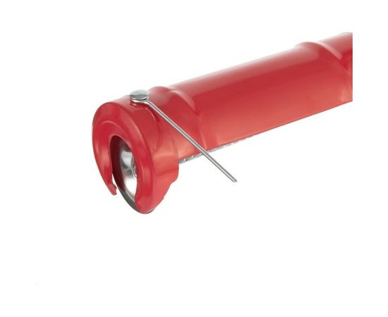 Пистолет для выдавливания силикона INTERTOOL 225мм, с обрезиненной рукояткой HT-0023 – изображение 4