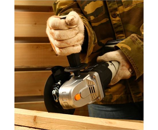 Набор инструмента DEKO: аккумуляторная дрель-шуруповерт DKCD20 + аккумуляторная угловая шлифмашина DKAG20-125 063-4204 – изображение 8