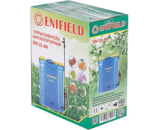Аккумуляторный опрыскиватель ENIFIELD 8Ач EN12L-8A 12л – изображение 4