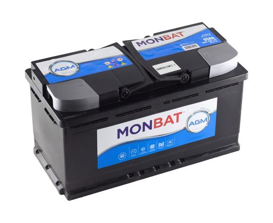 Автомобильная аккумуляторная батарея MONBAT AGM 95 Ач 860 А обратная GEM5 
