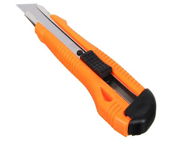 Пистолетный нож HEADMAN с фиксатором и запасным лезвием, 18мм 641-095 