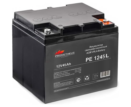 Батарея аккумуляторная Prometheus (45 Ач; 12 В) Prometheus energy PE1245L 