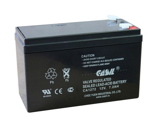 Аккумуляторная батарея CASIL CA1272 12 В, 7.2 Ач, F2 10601036 