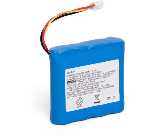 Аккумулятор (12.8V; 1400mAh; Ni-MH) для робота-пылесоса Moneual Rydis MR7700/R750 TopOn TOP-MR770-14 