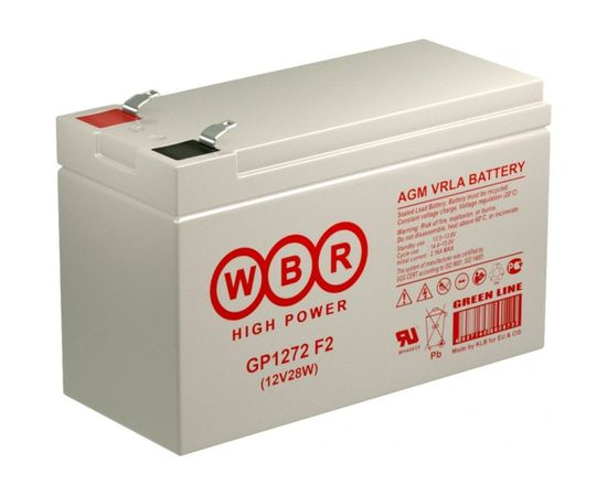 Аккумулятор GP1272(28W) для И��П WBR GP 1272F2(28W)WBR 