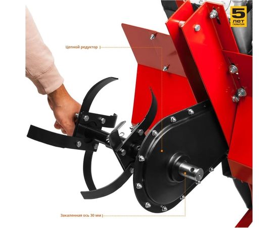 Бензиновый культиватор ЗУБР МКТ-170 – изображение 6