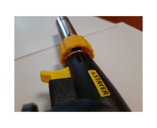 Газовая горелка STAYER ProTerm на баллон, с пьезоподжигом, 1300С 55580 – изображение 7