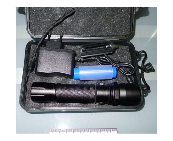 Аккумуляторный фонарь Ultraflash E145 220В, черный, CREE 1 Вт, 3 режима, 18650, бокс 12352 – изображение 8