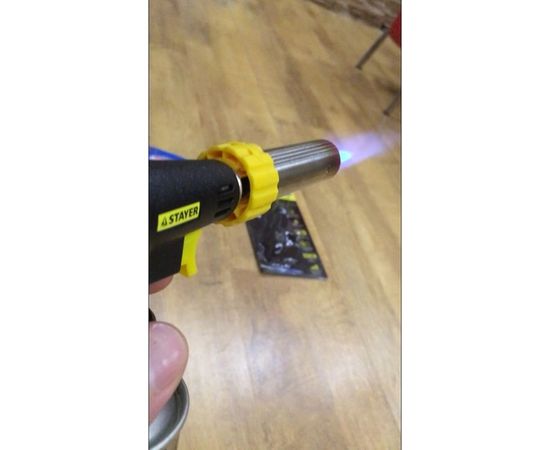 Газовая горелка STAYER ProTerm на баллон, с пьезоподжигом, 1300С 55580 – изображение 17