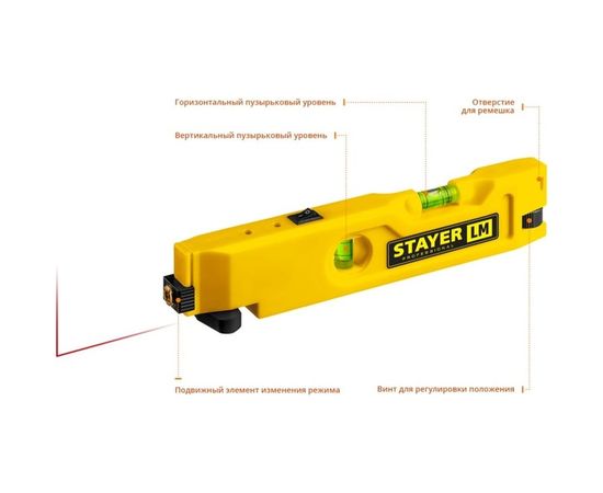 Лазерный уровень STAYER LM 34985 – изображение 7