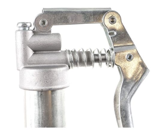 Пистолетный шприц для густой смазки плунжерный 120 мл для одной руки DolleX GG-121 – изображение 7