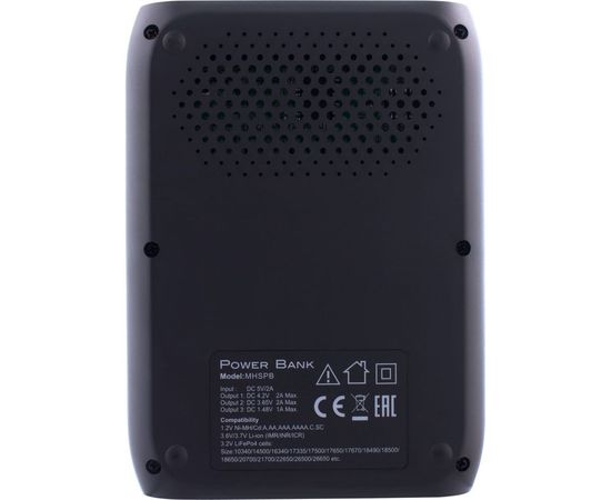 Перезаряжаемые аккумуляторы GP 270AAHC AA 4шт зарядное устройство с USB кабелем 270AAHC/MHSPBA-2CR4 – изображение 9