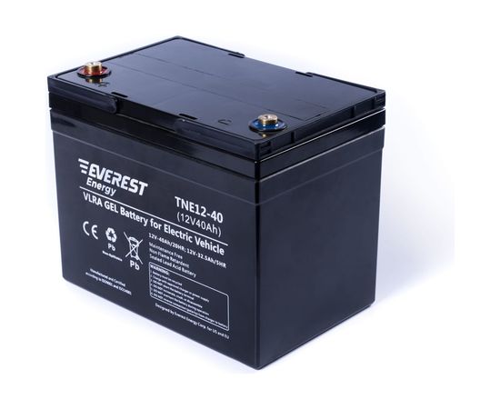 Тяговая аккумуляторная батарея EVEREST Energy TNE 12-40 – изображение 3