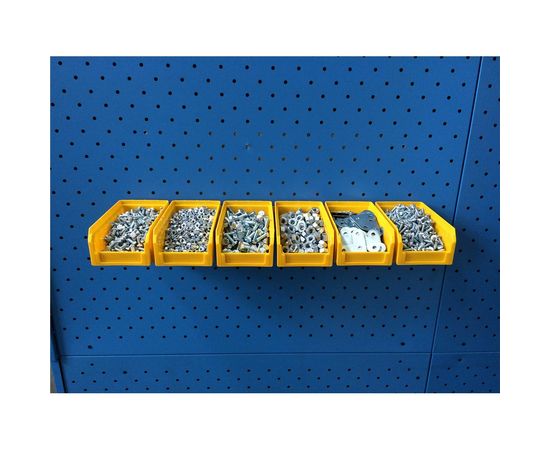 Настенный органайзер СТЕЛЛА-ТЕХНИК 6 ящиков V-1, V-1-650-желтый – изображение 6