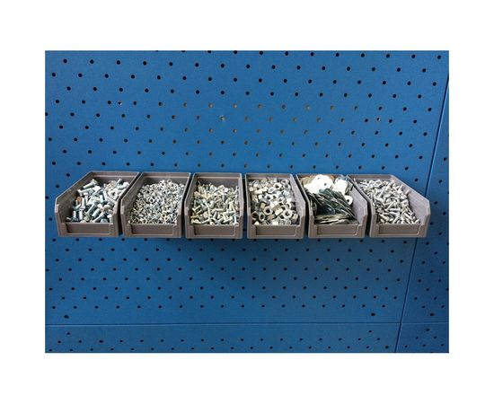 Настенный органайзер СТЕЛЛА-ТЕХНИК 6 ящиков V-1, V-1-650-серый – изображение 5