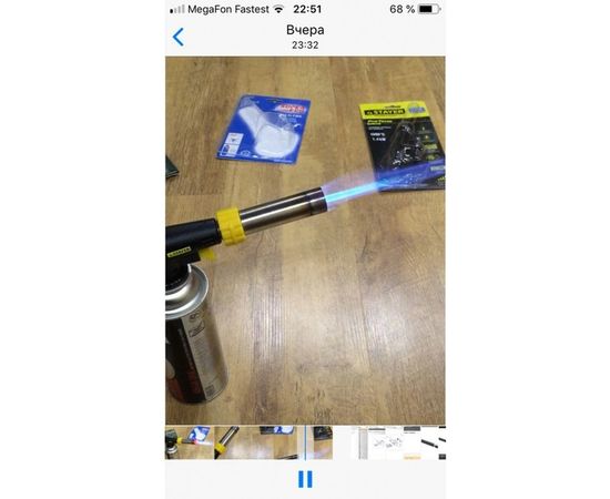 Газовая горелка STAYER ProTerm на баллон, с пьезоподжигом, 1300С 55580 – изображение 23