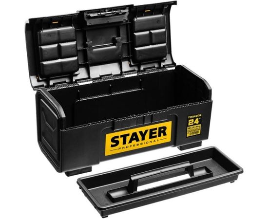 Ящик для инструмента STAYER TOOLBOX-24 пластиковый, Professional 38167-24 – изображение 4