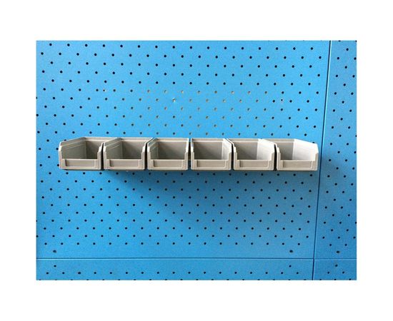 Настенный органайзер СТЕЛЛА-ТЕХНИК 6 ящиков V-1, V-1-650-серый – изображение 4