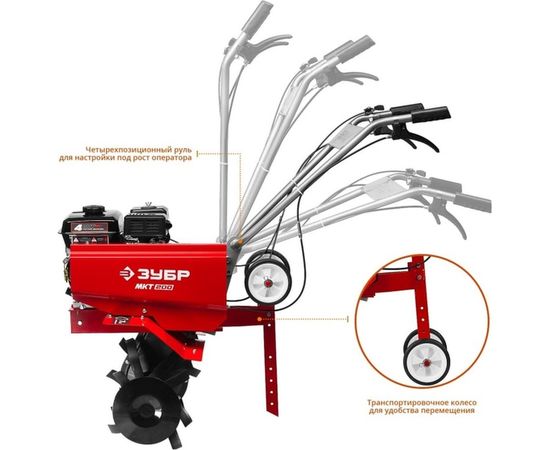 Бензиновый культиватор ЗУБР МКТ-200 – изображение 9