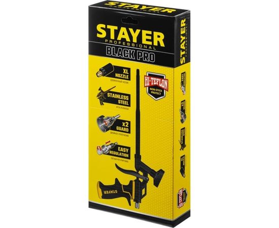 Пистолет для монтажной пены Stayer BLACK PRO 06862_z02 – изображение 3