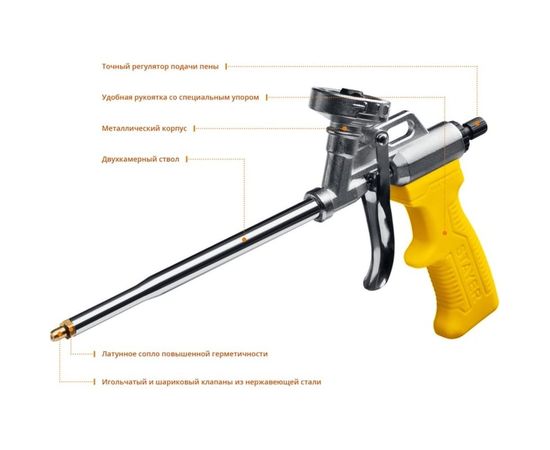 Пистолет для монтажной пены Stayer MASTER 06863_z02 – изображение 3