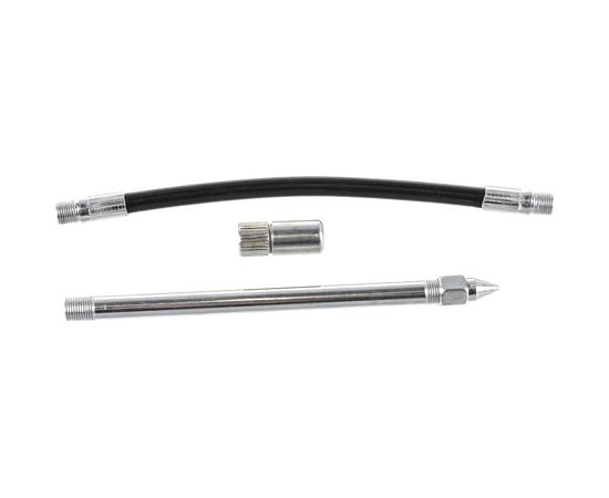 Пистолетный шприц для густой смазки плунжерный 120 мл для одной руки DolleX GG-121 – изображение 5