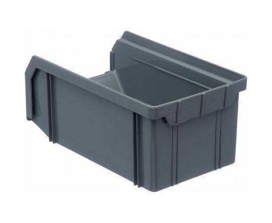 Пластиковый ящик СТЕЛЛА-ТЕХНИК 180х310х140мм, комплект 9 штук, V-1-К9-серый – изображение 3