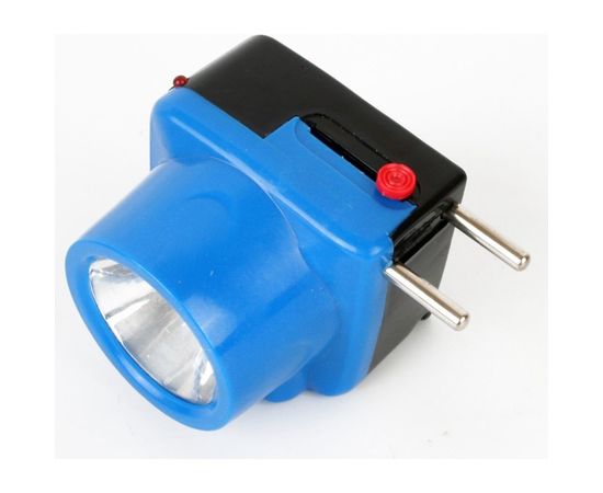 Аккумуляторный налобный фонарь Ultraflash LED5375 220В, голубой, 1 Ватт LED, 2 режима, пластик, бокс 14252 – изображение 5