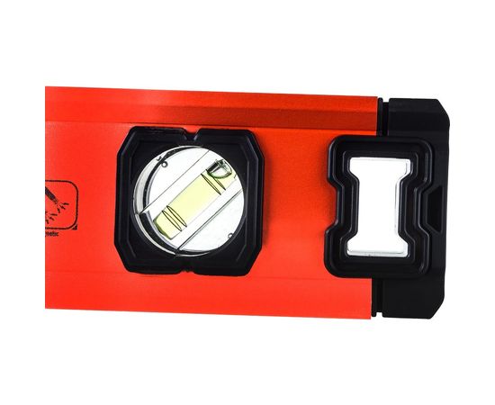 Алюминиевый магнитный строительный уровень Gigant 400 мм GWM400 – изображение 3