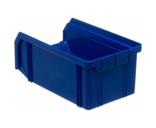 Пластиковый ящик СТЕЛЛА-ТЕХНИК 172х102х75мм, комплект 9 штук, V-1-К9-синий – изображение 3