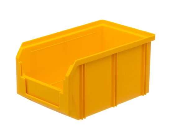 Пластиковый ящик СТЕЛЛА-ТЕХНИК 260х300х250мм, комплект 6 штук, V-2-К6-желтый – изображение 3