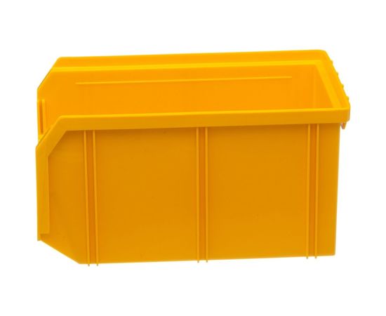 Пластиковый ящик СТЕЛЛА-ТЕХНИК 260х300х250мм, комплект 6 штук, V-2-К6-желтый – изображение 2