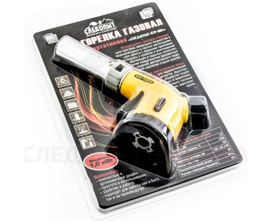 Портативная горелка с пьезоподжигом Следопыт цанговая PF-GTP-N01 – изображение 2