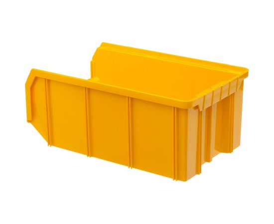 Пластиковый ящик СТЕЛЛА-ТЕХНИК 210х370х300мм, комплект 3 штуки, V-3-К3-желтый – изображение 2