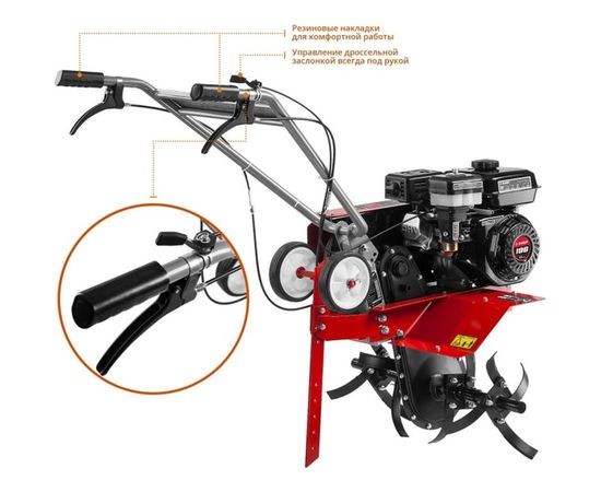 Бензиновый культиватор ЗУБР МКТ-170 – изображение 12
