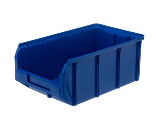 Пластиковый ящик СТЕЛЛА-ТЕХНИК, комплект 6 штук, V-2-К6-синий – изображение 3