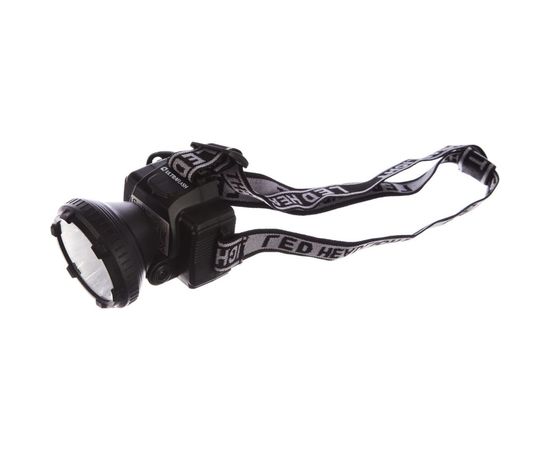 Налобный аккумуляторный фонарь 220В, черный, 0.5Вт LED, 2 режима Ultraflash LED5366 11649 – изображение 5
