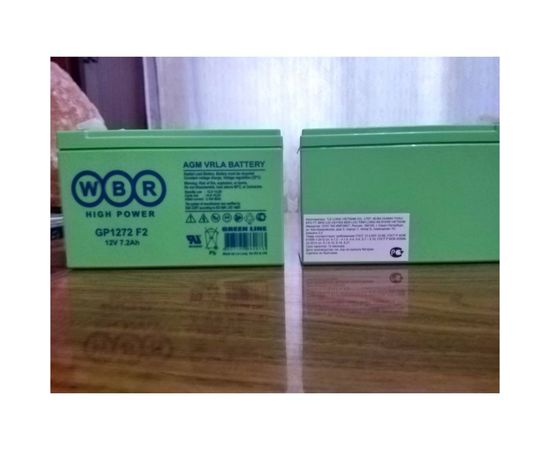 Аккумулятор GP1272 для ИБП WBR GP1272F2WBR – изображение 4