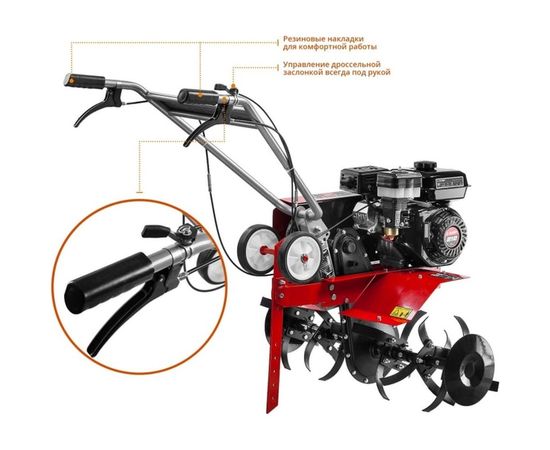 Бензиновый культиватор ЗУБР МКТ-200 – изображение 5